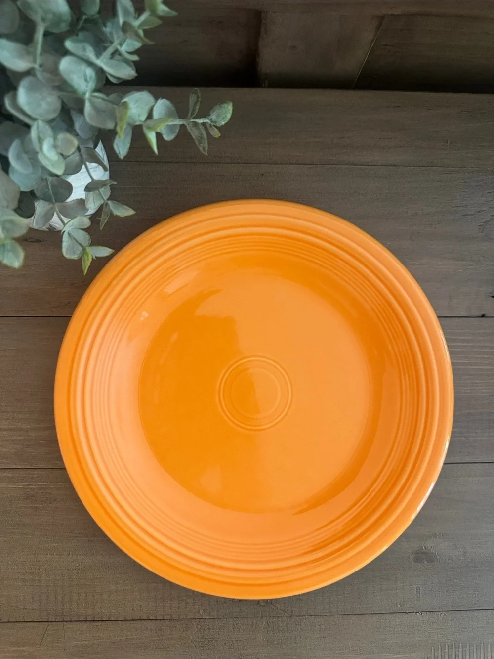 Fiesta Tangerine 10 1/2 Dinner Plate (2003-2017)